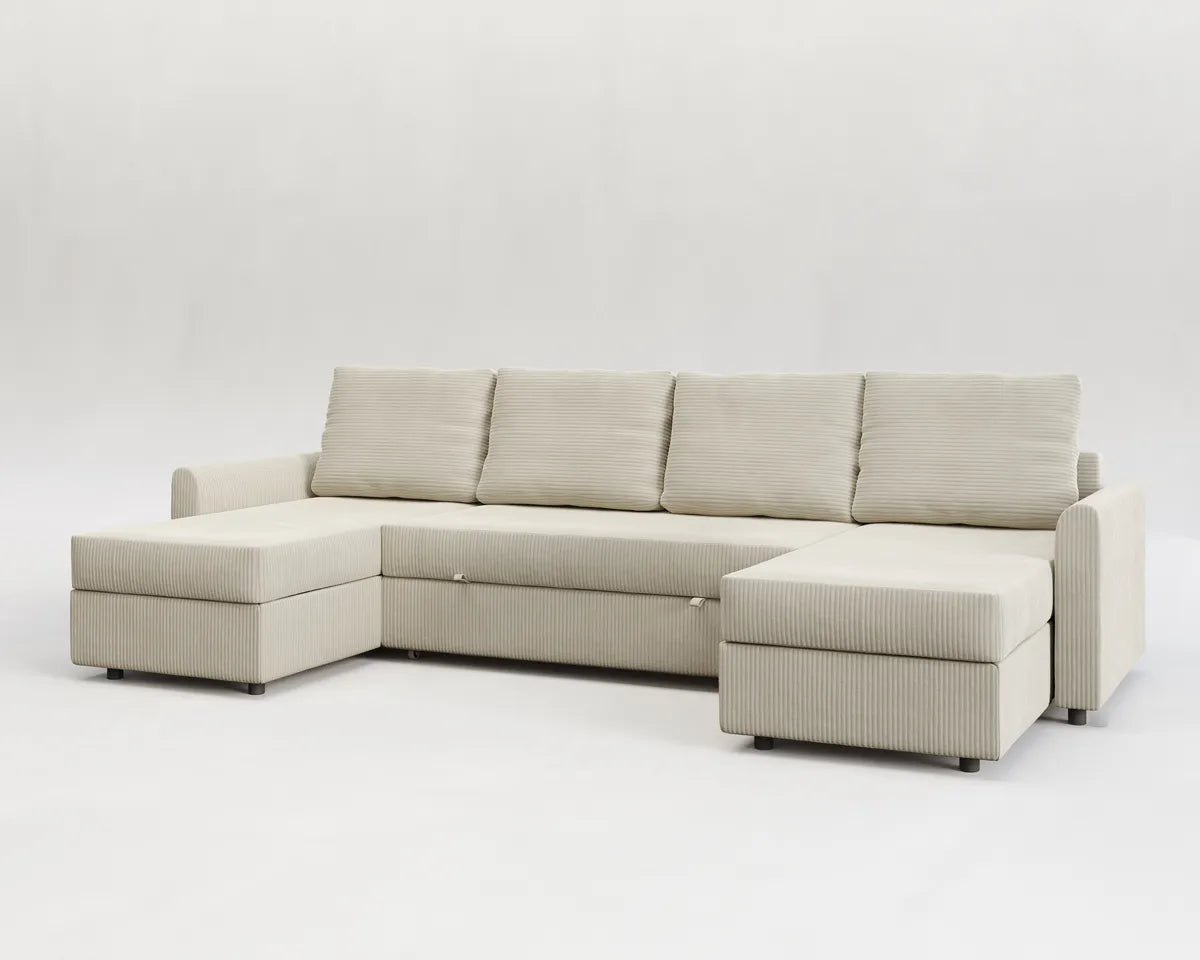 Otto Panoramic Chaislongue Bed Sofa