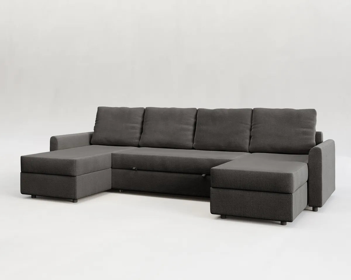 Otto Panoramic Chaislongue Bed Sofa