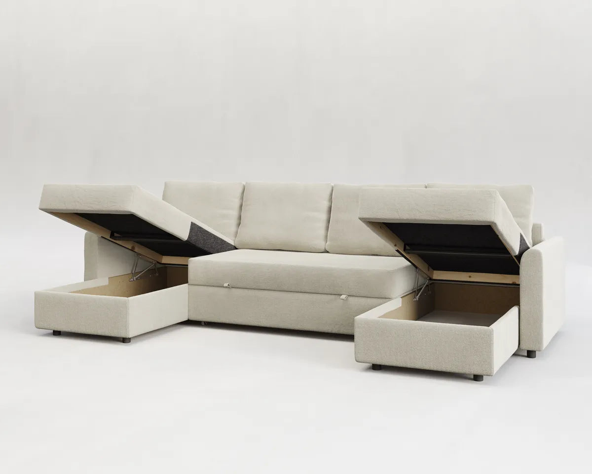 Otto Panoramic Chaislongue Bed Sofa