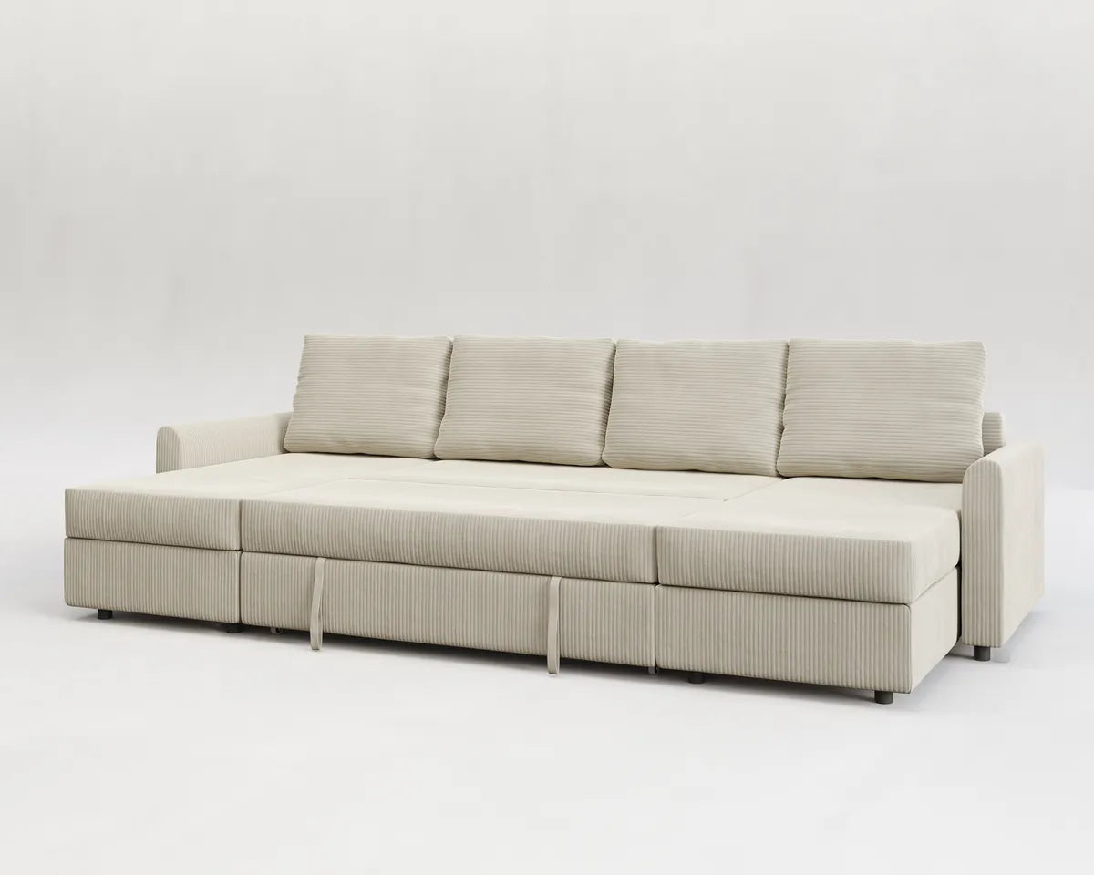 Otto Panoramic Chaislongue Bed Sofa