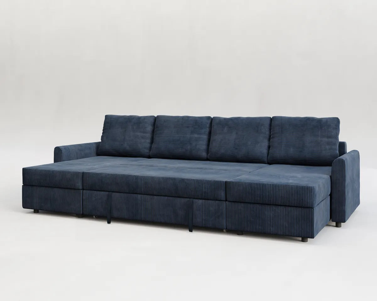 Otto Panoramic Chaislongue Bed Sofa