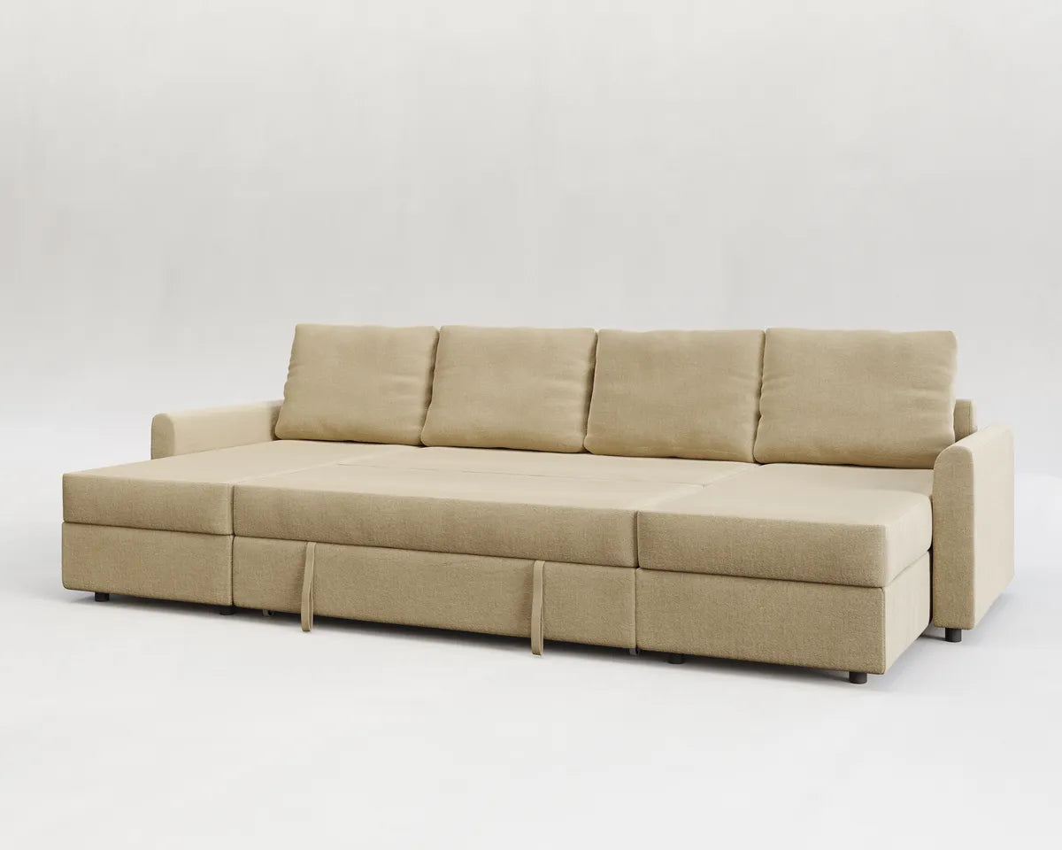 Otto Panoramic Chaislongue Bed Sofa