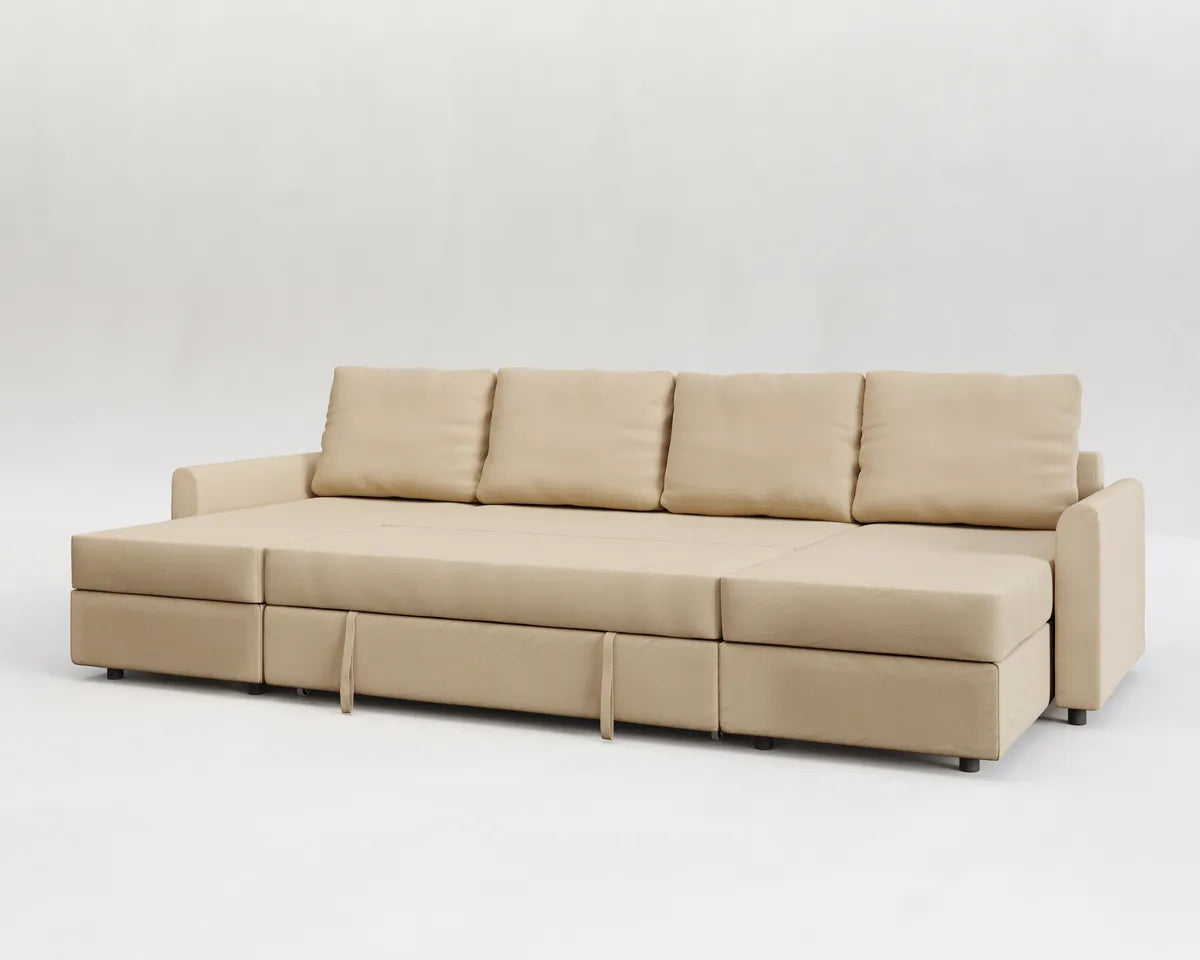 Otto Panoramic Chaislongue Bed Sofa